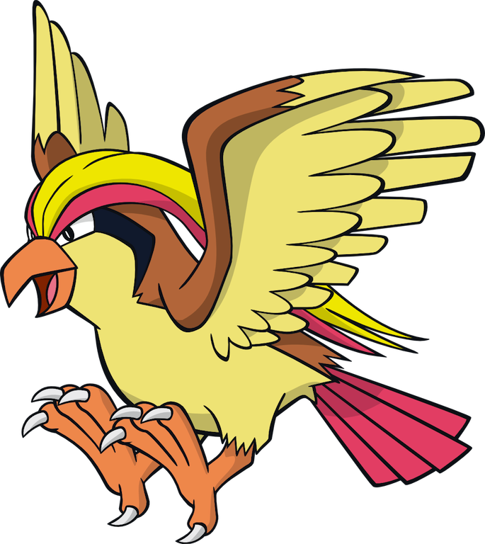 Artwork Pidgeot Dream World - Pokemon Pidgeot Clipart (685x768), Png Download