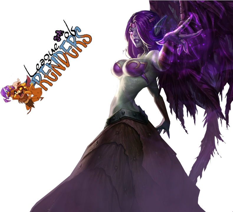 League Of Legends Render Morgana Clipart (818x717), Png Download