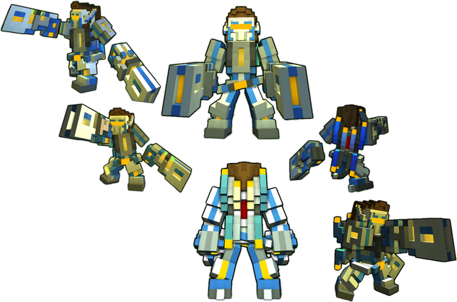 [costume] Mechatrovic Exoskeleton - Trove Gunslinger Costumes Clipart (1504x995), Png Download