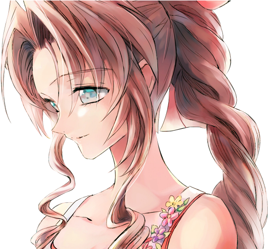 463kib, 620x500, Aerith - Aerith Gainsborough Clipart (620x500), Png Download
