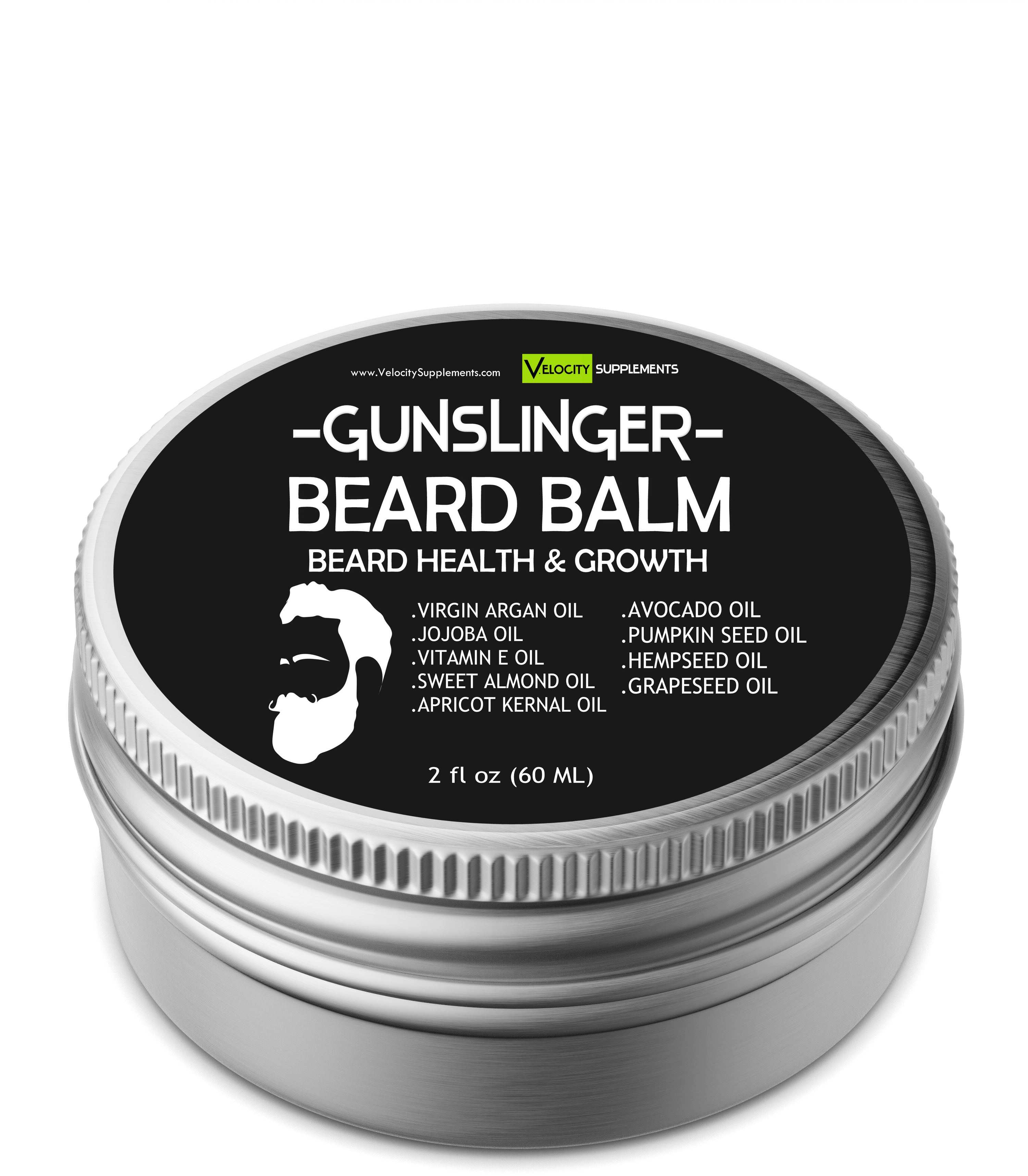 Beard Balm Gunslinger- Scent Subscription Autoship - Eye Shadow Clipart (3000x4000), Png Download
