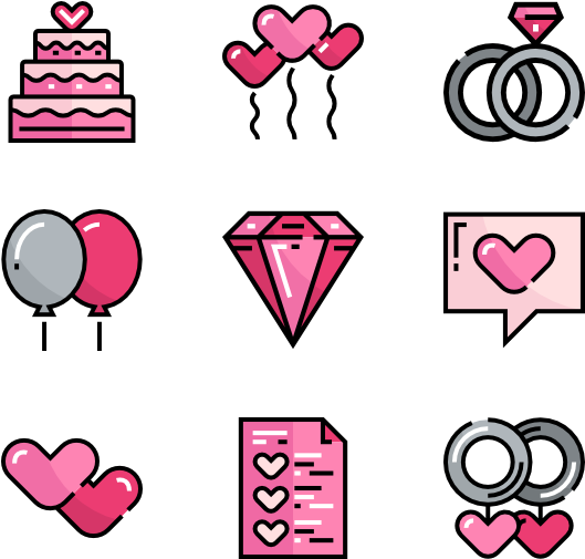 Just Married - Just Married Vector Png Clipart (600x564), Png Download