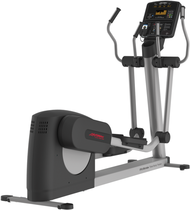 Elliptical Trainer Png Clipart - Cross Trainer Life Fitness Transparent Png (700x782), Png Download