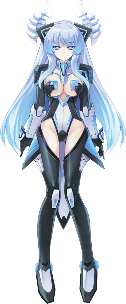 Image - Hyperdimension Neptunia Rei Ryghts Clipart (429x1029), Png Download