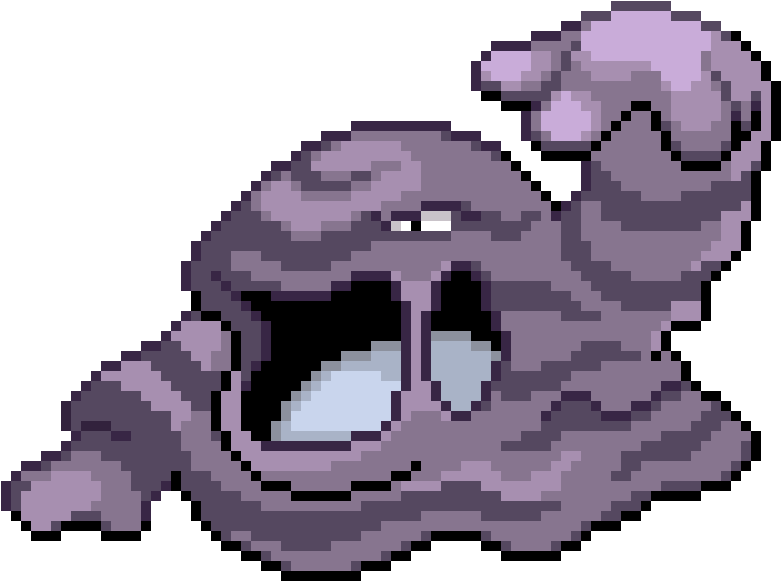 Muk - Muk Pixel Art Clipart (910x630), Png Download