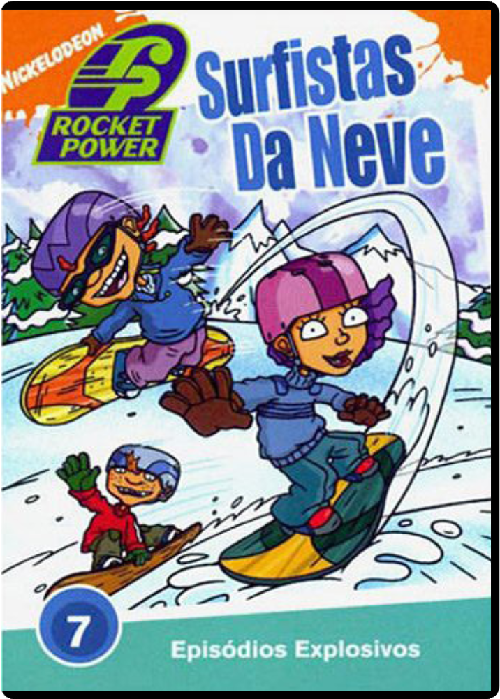 Rocket Power Surfistas Da Neve - Rocket Power Characters Clipart (1000x1000), Png Download