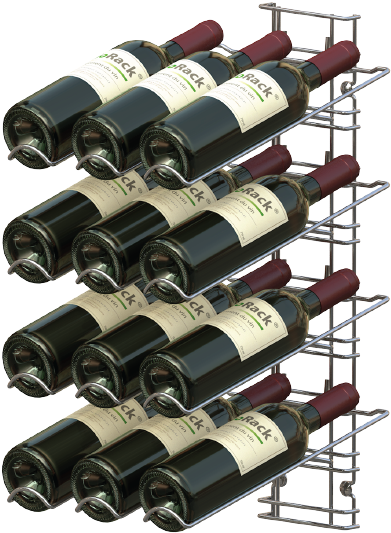 Support Baskets And Chromed Steel Rod - Wine Rack Clipart (704x704), Png Download