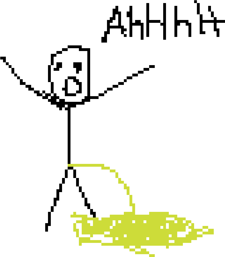 Pee - Illustration Clipart (1200x1200), Png Download