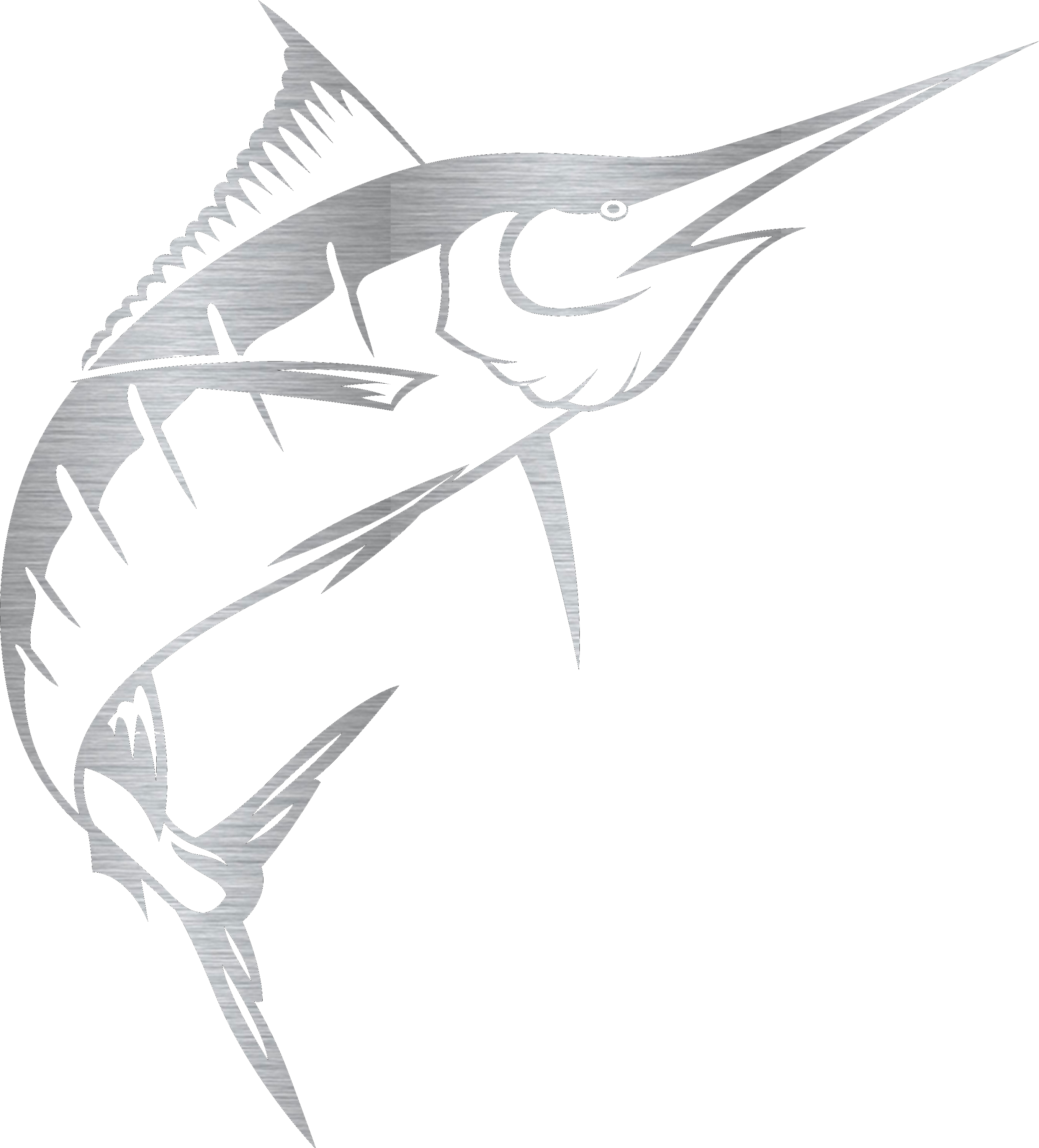 Blue Marlin - Atlantic Blue Marlin Clipart (2713x2998), Png Download