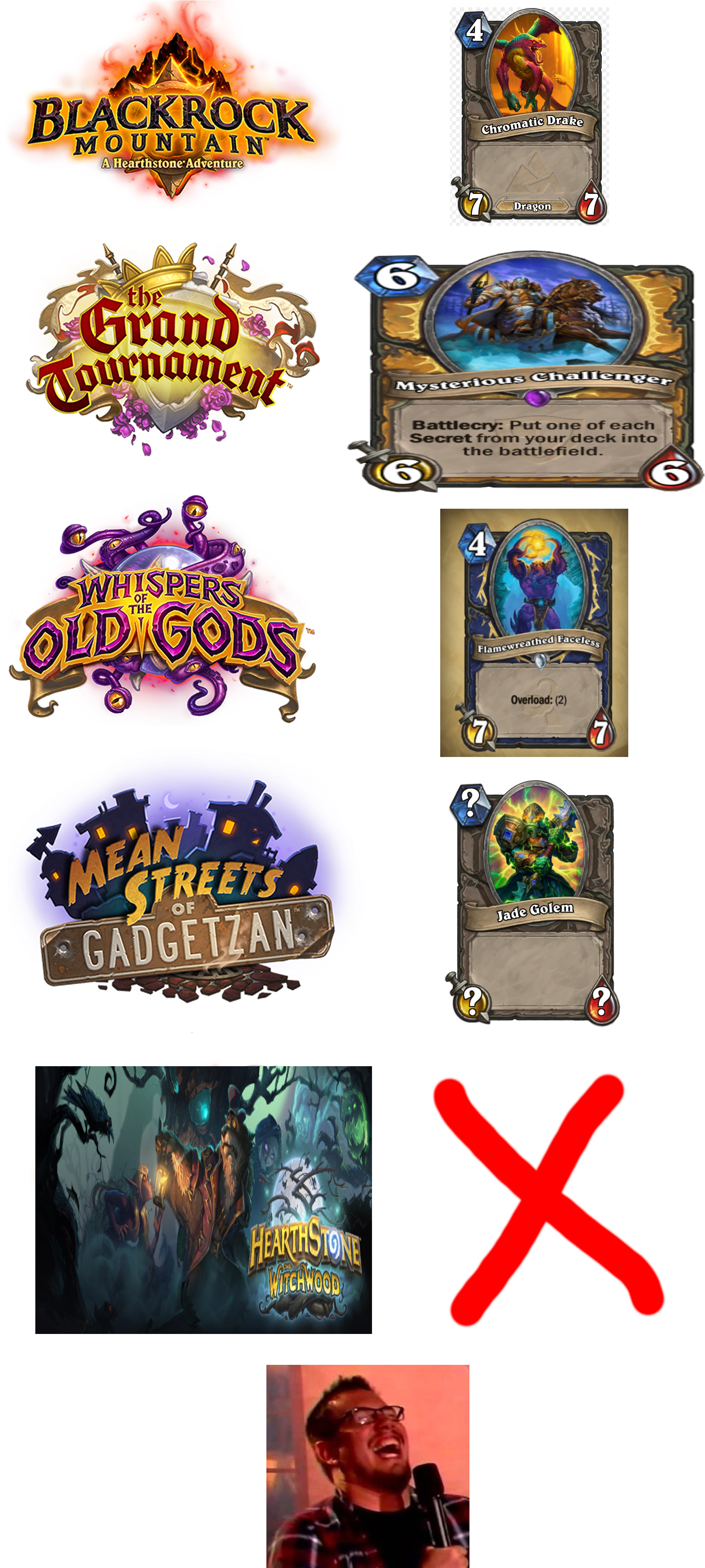 A Brief History Of Flamewreathed Faceless - Hearthstone Tgt Clipart (1788x3904), Png Download