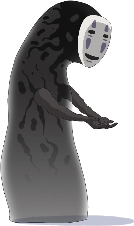 Spirited Away Png Clipart (554x905), Png Download