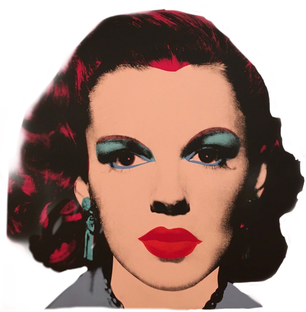 Popart Judygarland Wizardofoz Dorothy Actress - Andy Warhol Judy Garland Clipart (1256x1279), Png Download