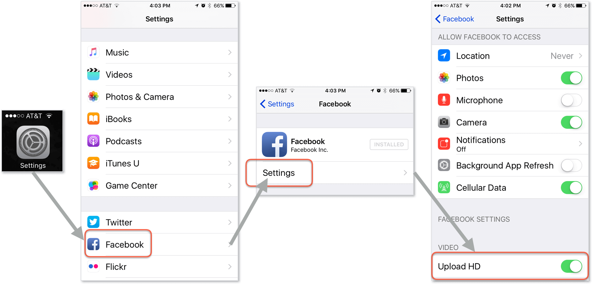 Facebook Ios App Hd Video Upload Settings - Does My Facebook App Look Different Clipart (1886x905), Png Download