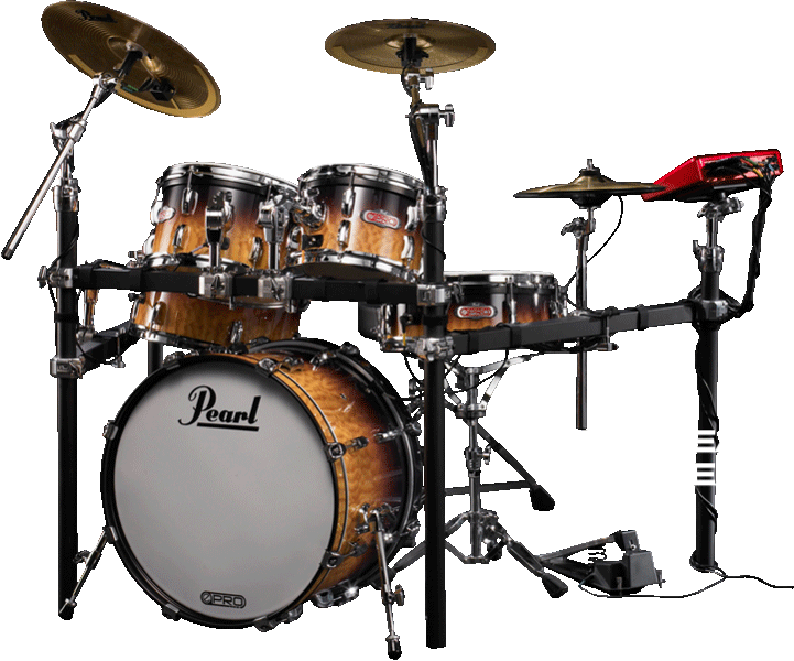 Best Electronic Drum Set Clipart (721x600), Png Download