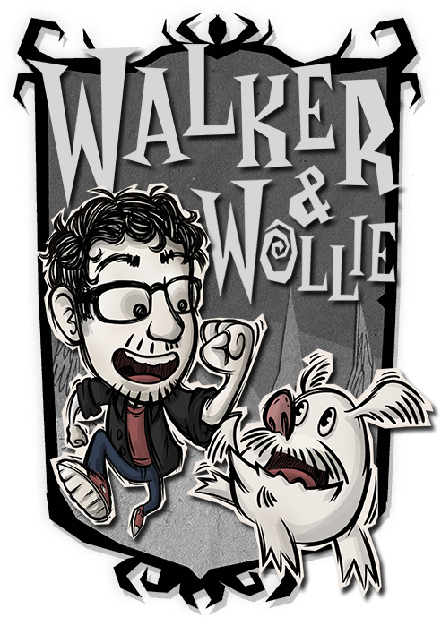 Walker And Wollie Portrait - Don T Starve Character Portraits Clipart (560x720), Png Download