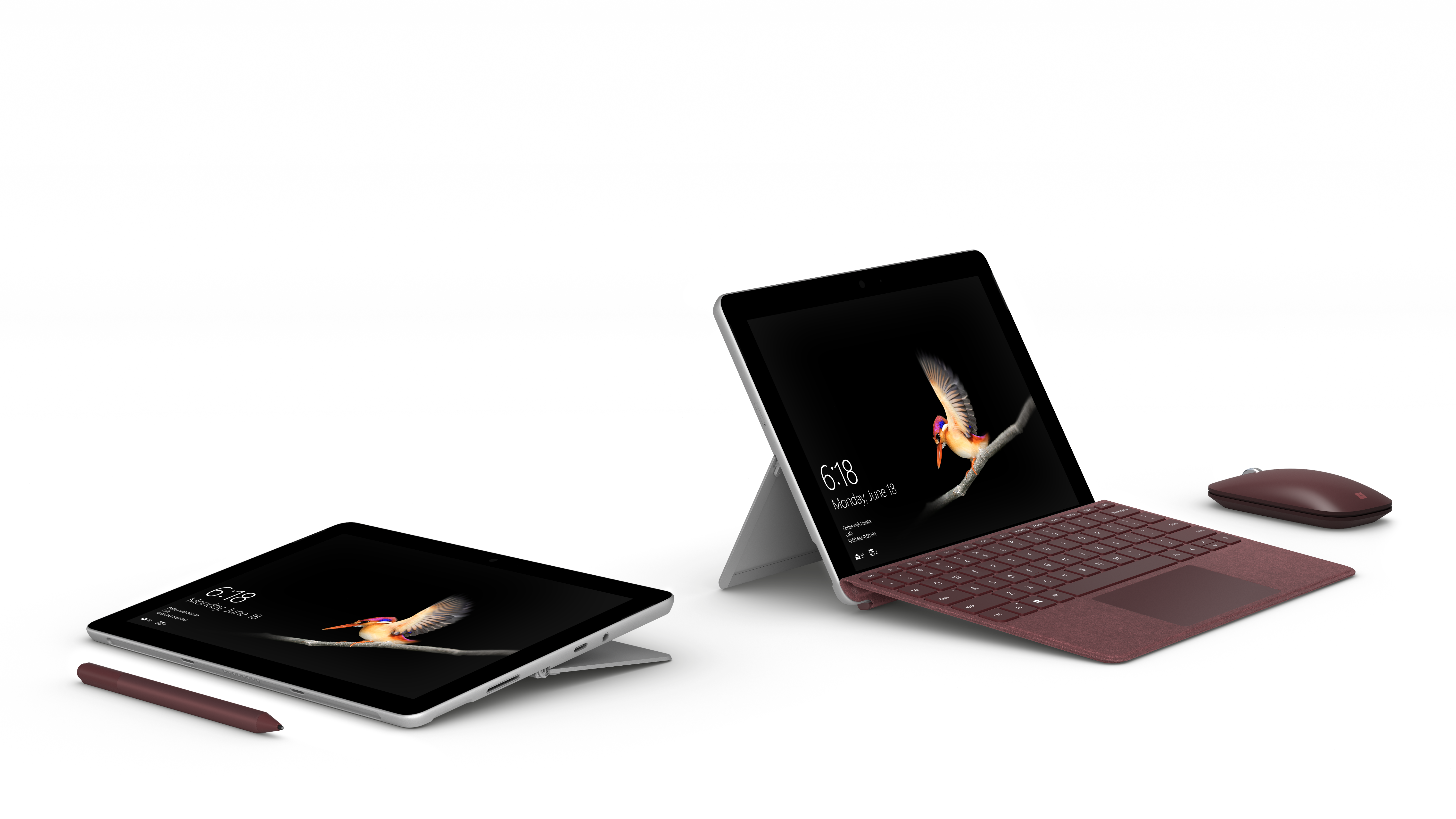 The Microsoft Surface Go Is Here - Microsoft Surface Go Lte Clipart (6000x3375), Png Download