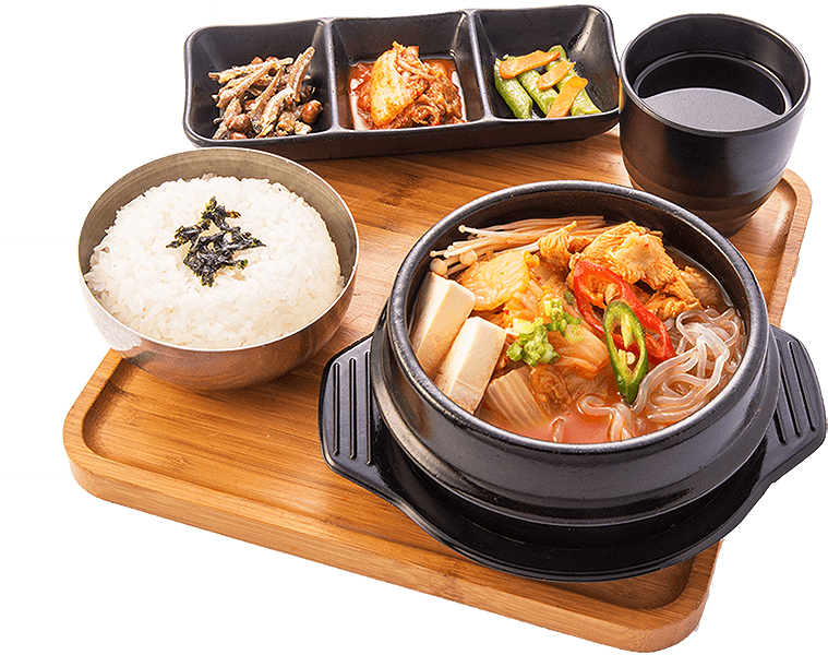 Kimchi Jjigae Clipart (1056x600), Png Download