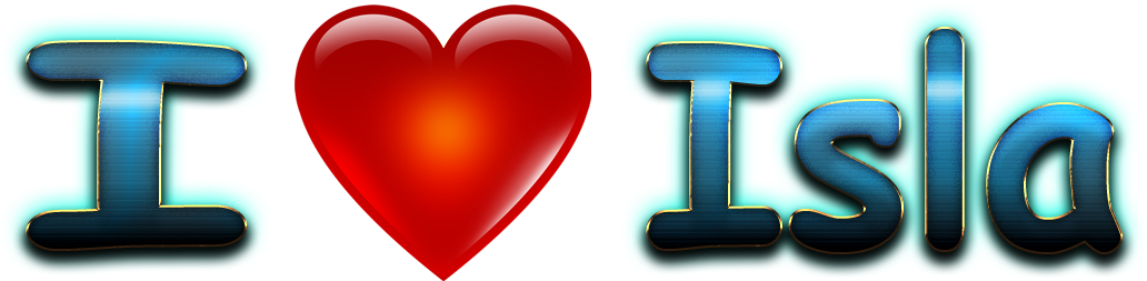 Isla Love Name Heart Design Png - Heart Clipart (1920x1200), Png Download
