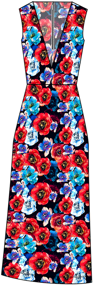 Bracelets 5 - Day Dress Clipart (775x1085), Png Download