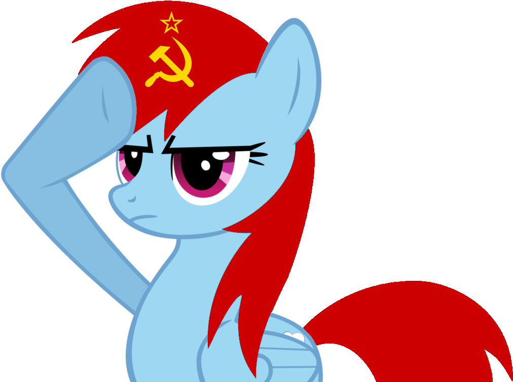 Little Poney Ussr Clipart (1012x755), Png Download