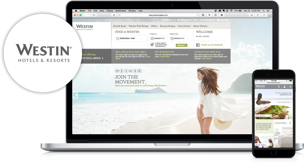 Header - Westin Hotel Clipart (1262x672), Png Download