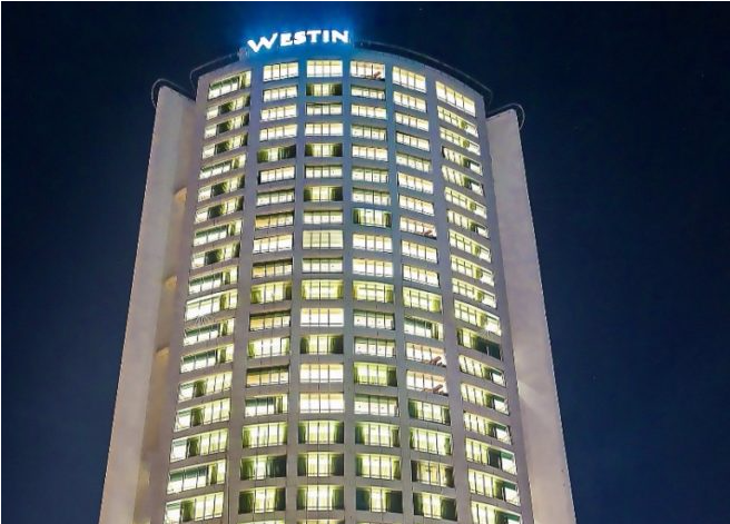 Located Eight Kilometers From Netaji Subhas Chandra - Westin Kolkata Rajarhat International Finalcial Hub Clipart (870x470), Png Download