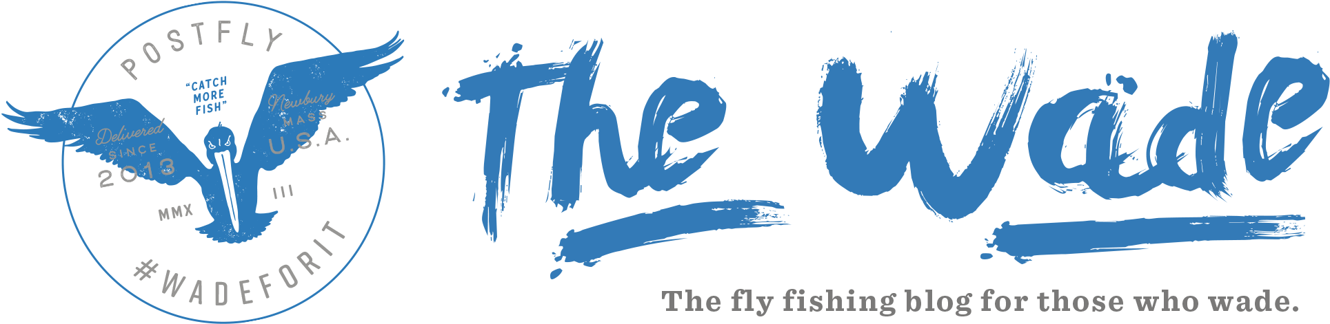 The Wade Fly Fishing Blog By Postfly - Area 51 Clipart (2000x600), Png Download