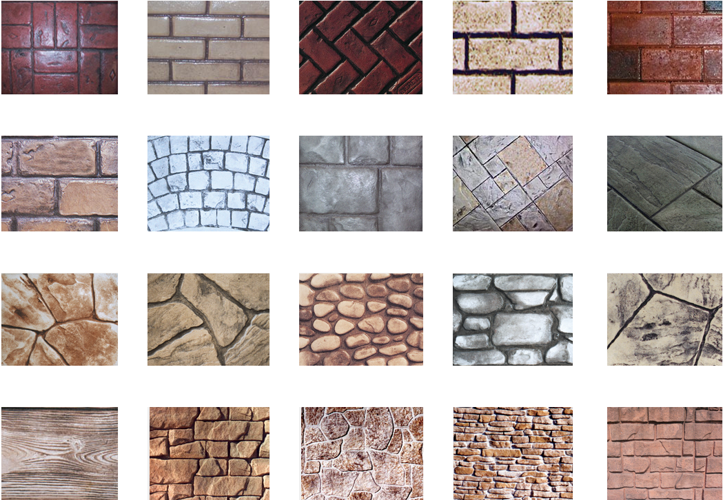 Increte Stamped Concrete - Cobblestone Clipart (1062x735), Png Download