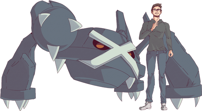 Metagross, Kairyu & Heracross Commission Https - Cartoon Clipart (800x800), Png Download
