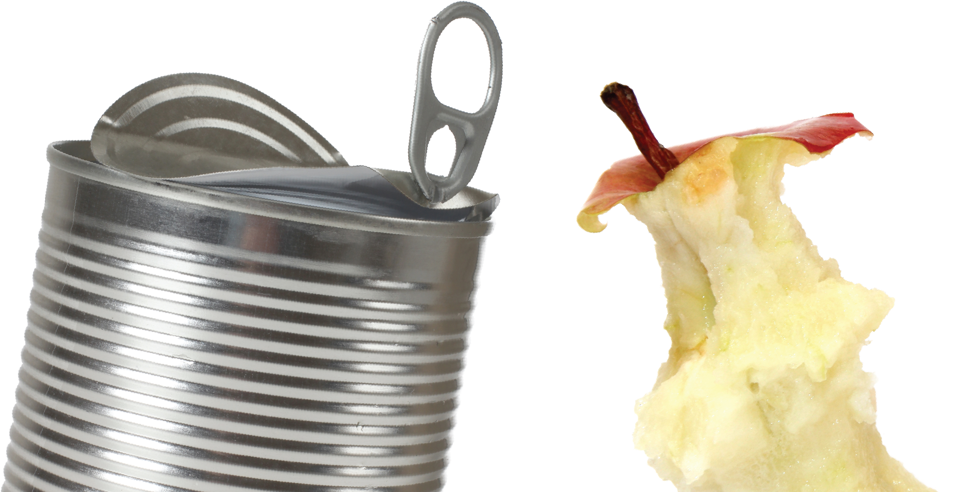 Toss An Apple Core And A Metal Can Into Your Yard Which - Fruit Clipart (1948x995), Png Download