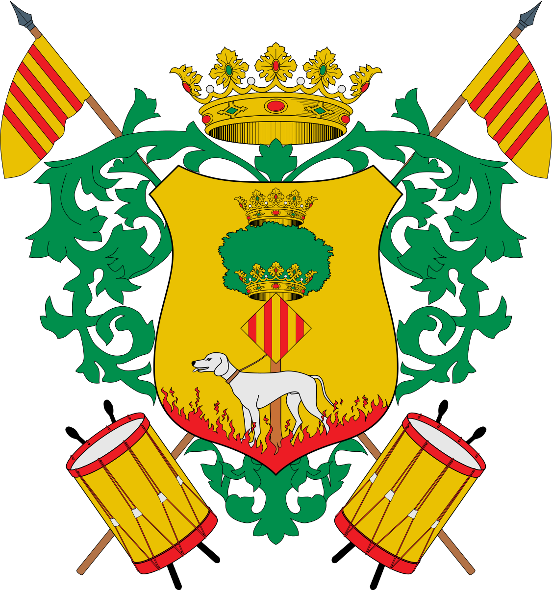 Projecte D'escut De Callosa De Segura - Ayuntamiento De Callosa De Segura Clipart (1126x1204), Png Download