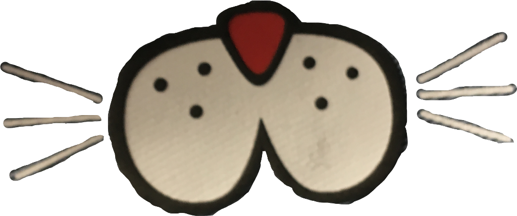 Bigode Sticker - Cartoon Clipart (1024x428), Png Download