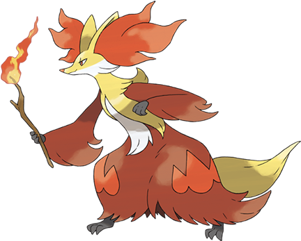 Delphox Moves Clipart (1200x710), Png Download