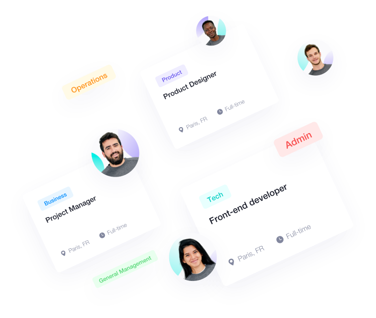 Join Qonto - Circle Clipart (760x643), Png Download