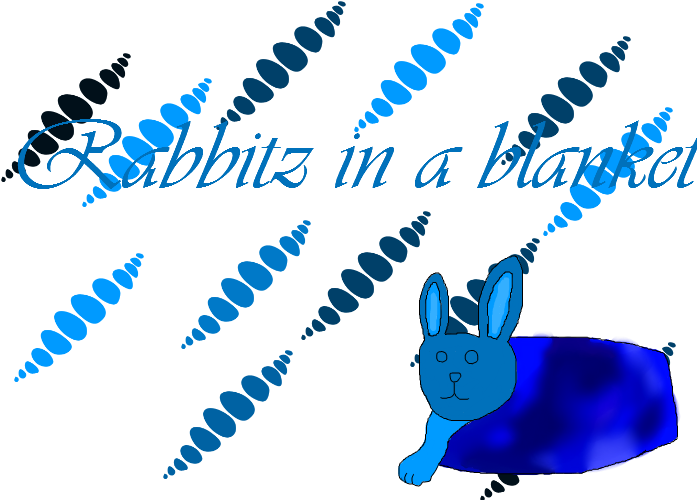 Rabbits In A Blanket/ Grand Opening / Hiring Staff - Cartoon Clipart (750x517), Png Download