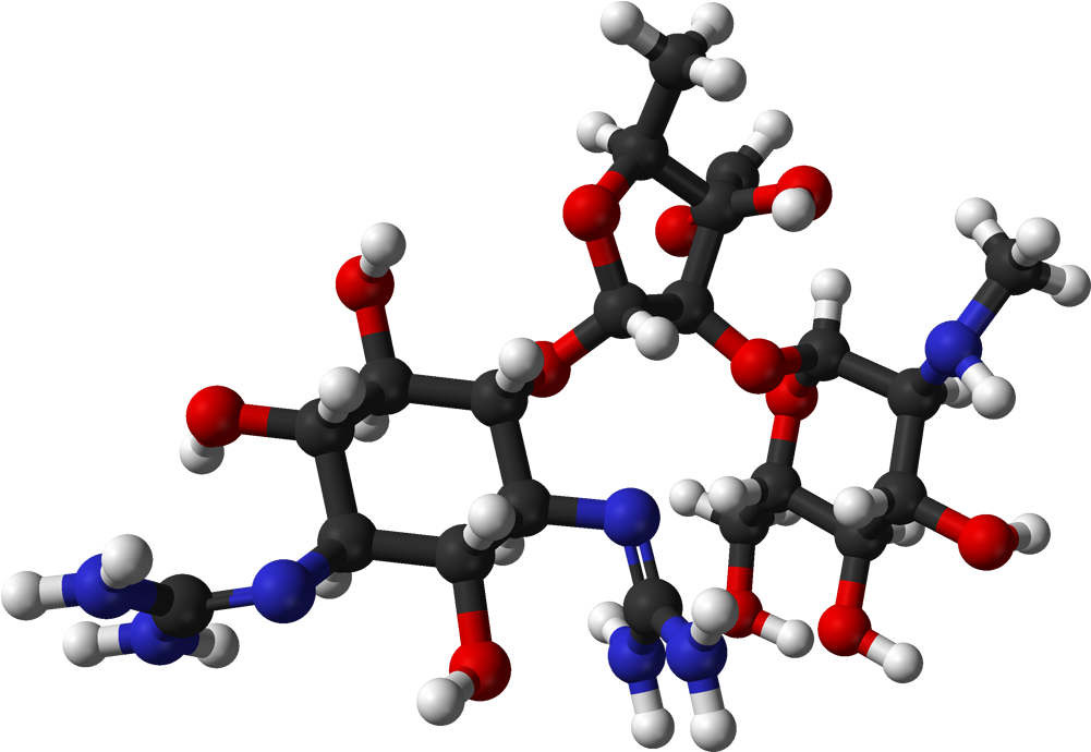 Streptomycin 3d Clipart (1100x789), Png Download
