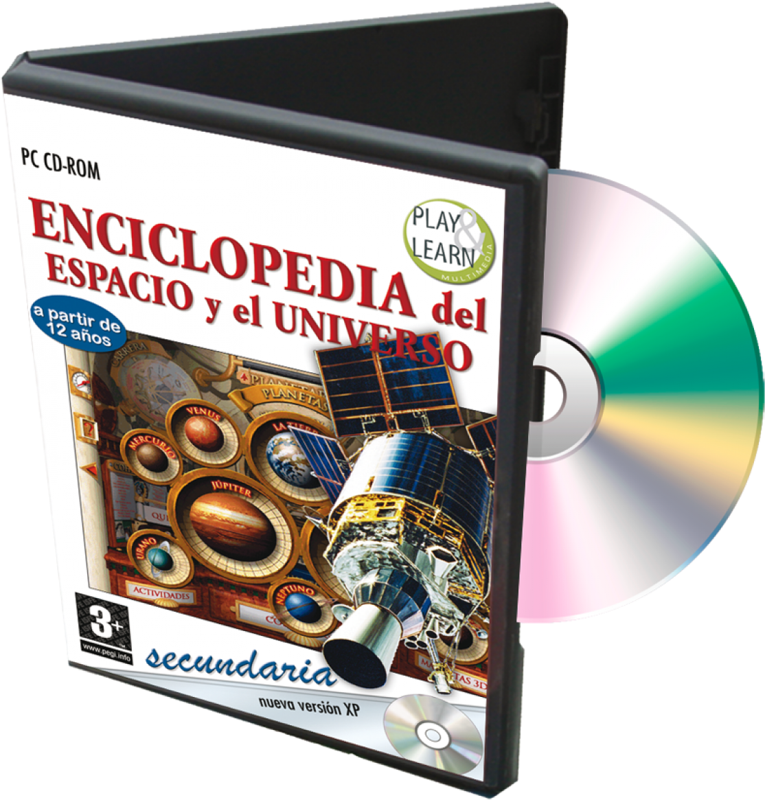 Enciclopedia Del Espacio Y El Universo - Cd Clipart (1200x1200), Png Download
