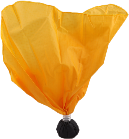Nylon Black Ball Center Penalty Flag - Balloon Clipart (600x600), Png Download