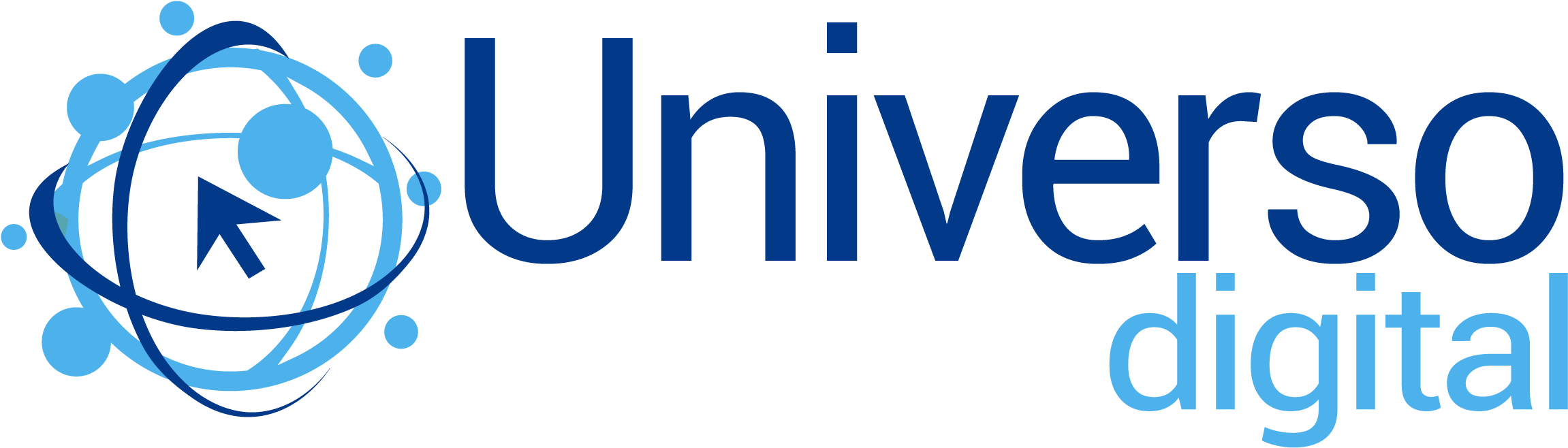 Universo Digital Noticias - Majorelle Blue Clipart (2401x734), Png Download