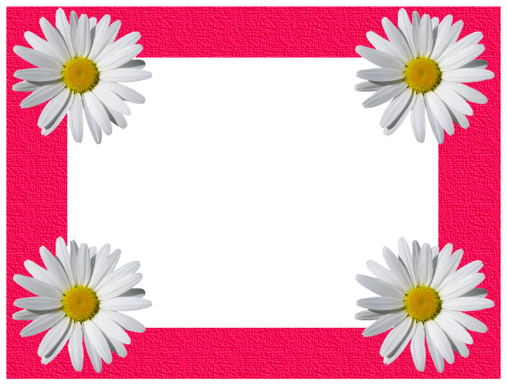Marcos Para Fotos Con Flores - Marco Para Fotos Digitales Clipart (720x547), Png Download