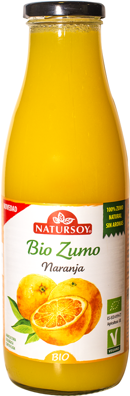 Biozumo Naranja - Natursoy Clipart (800x800), Png Download