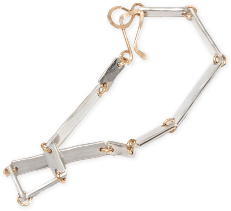 Cadena Bracelet - Silver Clipart (1000x995), Png Download