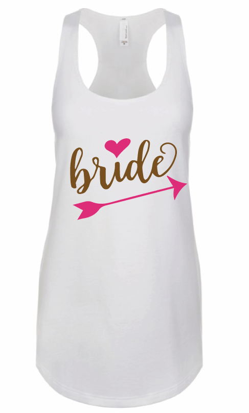 Playera Blanca Bride Flecha Corazón - Active Tank Clipart (1000x1000), Png Download