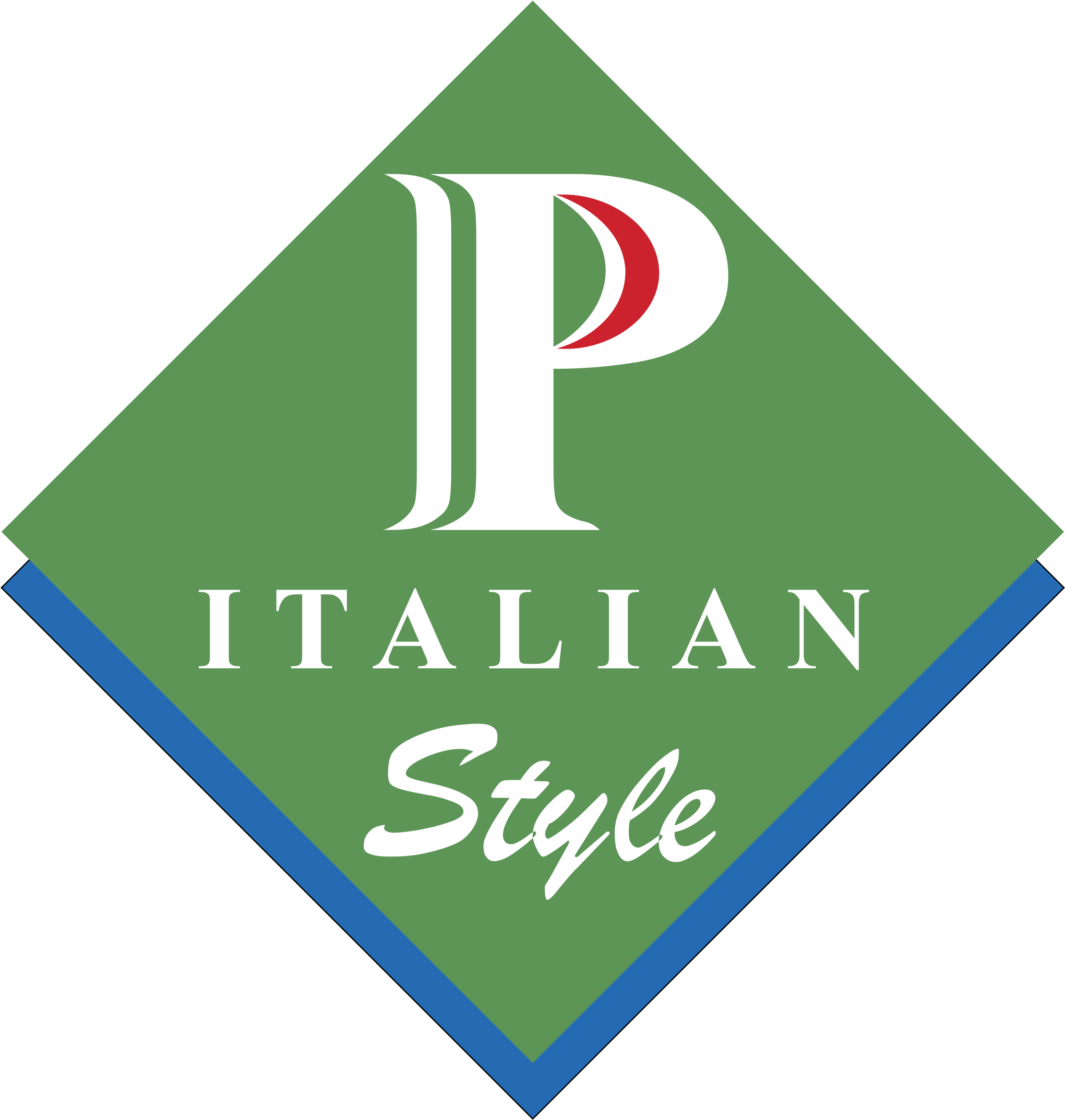 P Italian Style Logo Png Transparent - White Horse Country Park Clipart (2400x2400), Png Download