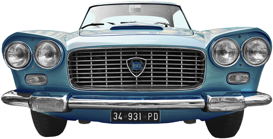Antique Car Clipart (960x516), Png Download