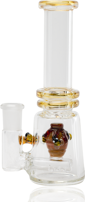 Empire Glassworks Beehive Mini Beaker Dab Rig - Perfume Clipart (800x800), Png Download
