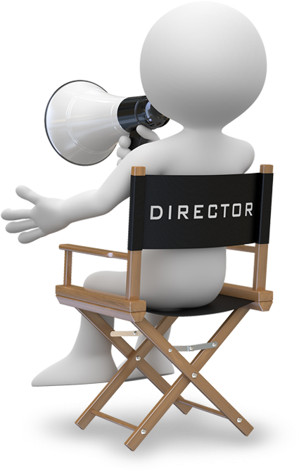 Leverage The Power Of Persuasion With Video Storytelling - Film Director Clipart (1135x700), Png Download