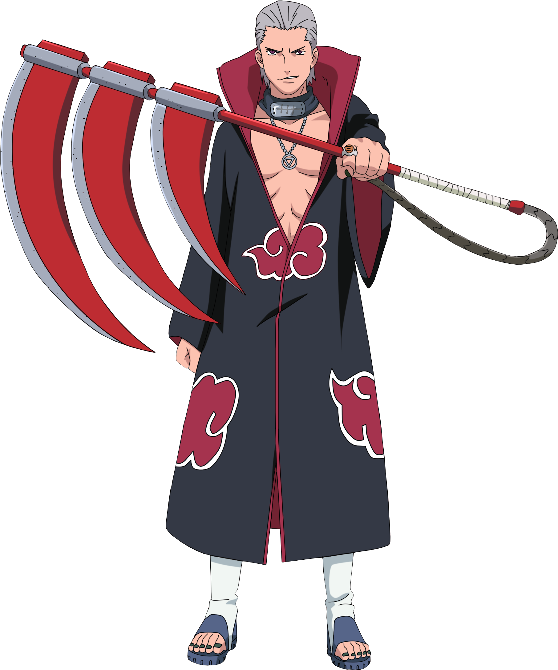 Akatsuki Hidan , Png Download - Hidan Uchiha Clipart (1812x2175), Png Download