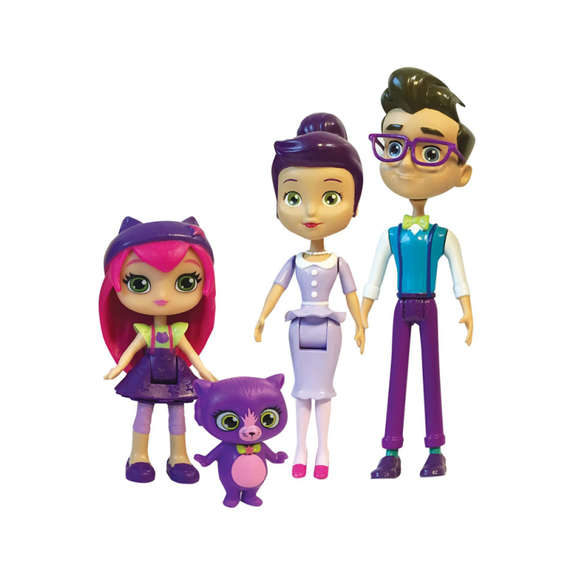 Little Charmers Famiglia - 6028134 Little Charmers Family Clipart (800x1000), Png Download