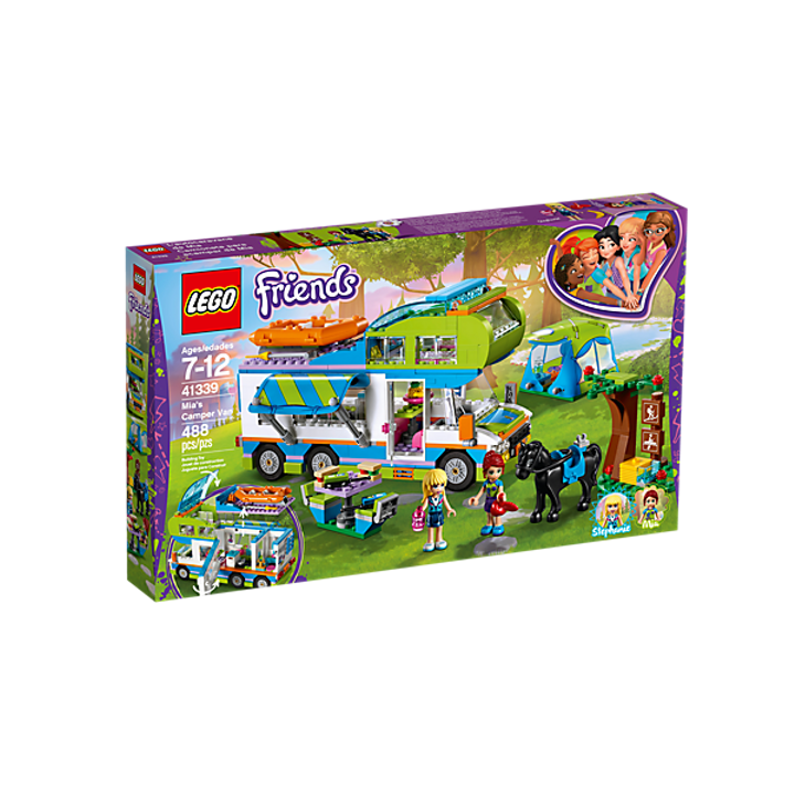 Friends Mia's Camper Van - Lego Friends Mia's Campervan Clipart (720x720), Png Download